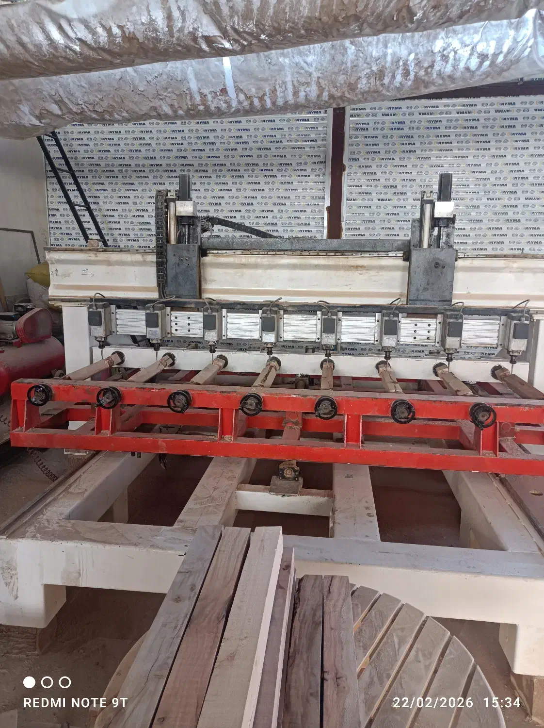 دستگاه CNC|ماشینآلات صنعتی|تربتحیدریه, بالا ولایت|دیوار