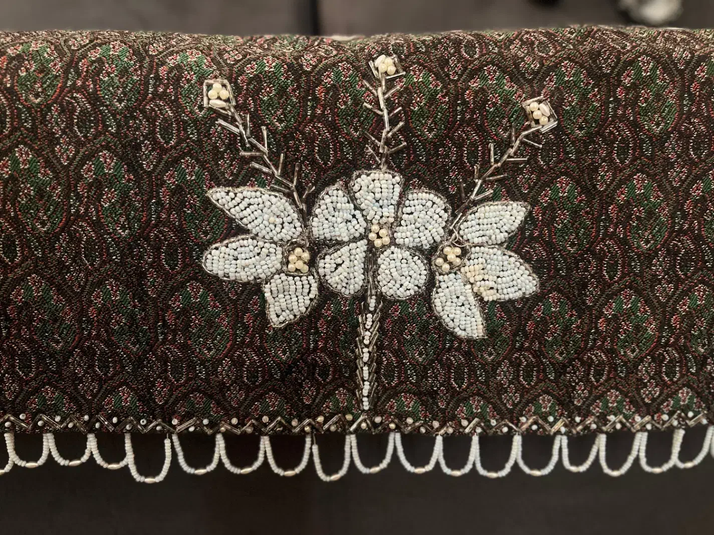 رو طاقچه ایی قدیمی ترمه|صنایع دستی و سایر لوازم تزئینی|قم, بکایی|دیوار