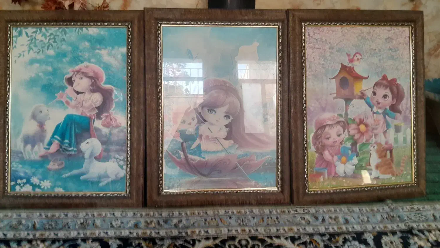 قاب|تابلو، نقاشی، عکس|کاشان, طالقانی|دیوار