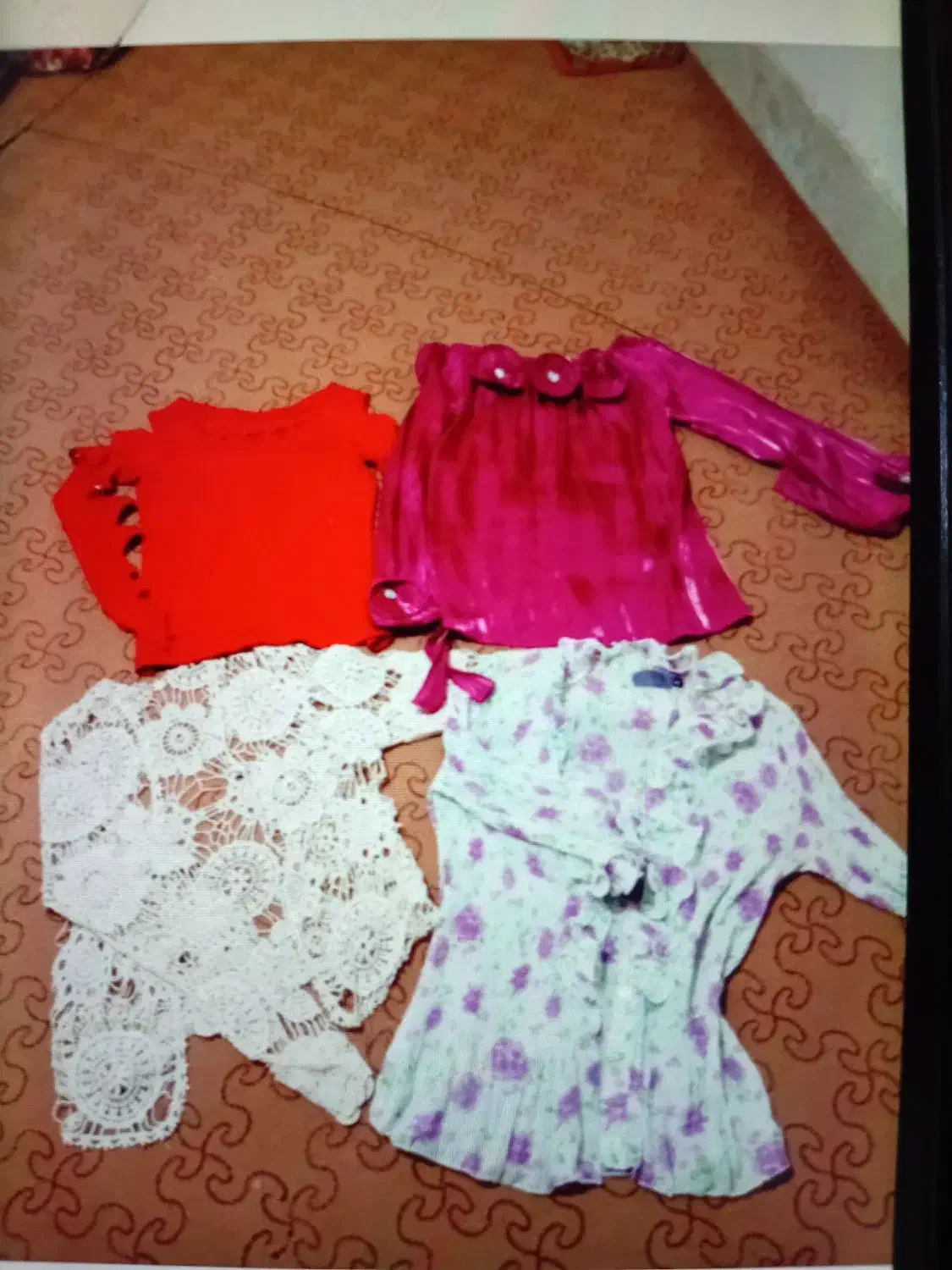 شومیزمدل مختلف وروپوش دستباف|لباس|نهاوند, |دیوار