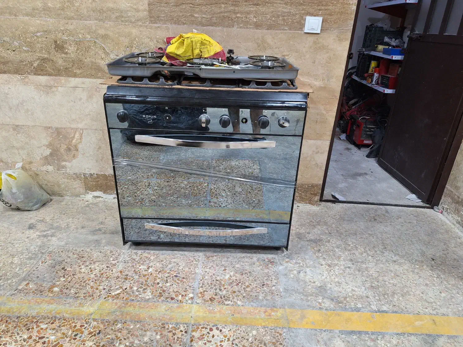 گاز طرح فر ۵ شعله|اجاق گاز و لوازم برقی پختوپز|شیراز, محمدیه|دیوار