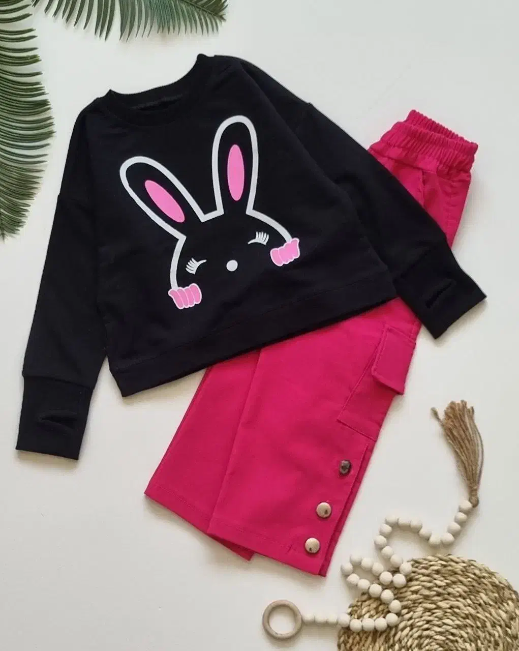 ست کراپ شلوار فینگردار فروشگاه مداستار|کفش و لباس بچه|کرمانشاه, |دیوار