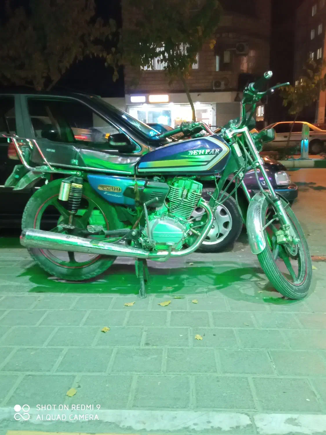 بهپر 200|موتورسیکلت|مشهد, نوید|دیوار