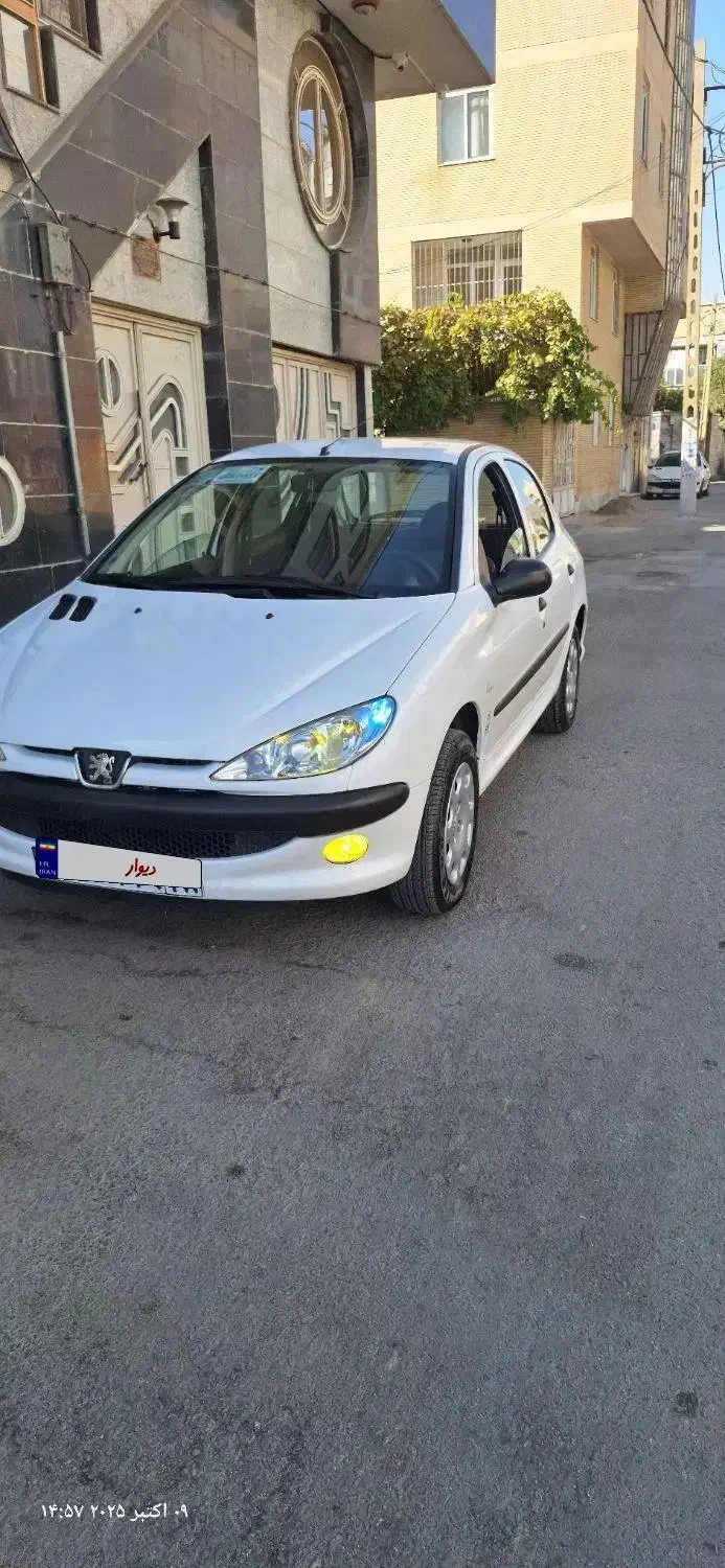 ۲۰۶‌مدل‌آخر‌۹۸‌‌درحد‌خشک‌۵۵‌تا‌کارکرد|خودرو سواری و وانت|ملایر, |دیوار