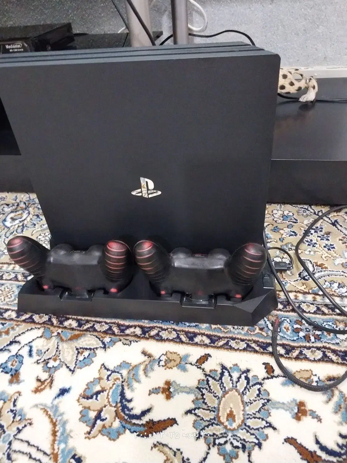 ps4 poro نو نو با استند شارژ وفن خنک کننده|کنسول، بازی ویدئویی و آنلاین|خاوران, |دیوار