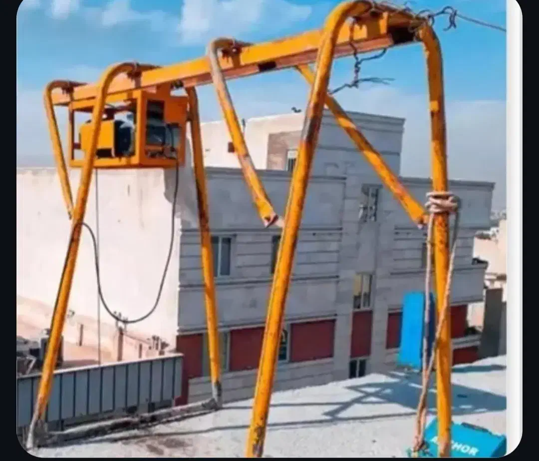 بالابر ساختمانی موتور سنگین درحد نو ۳۰۰ کیلویی|مصالح و تجهیزات ساختمان|قرچک, پویینک|دیوار