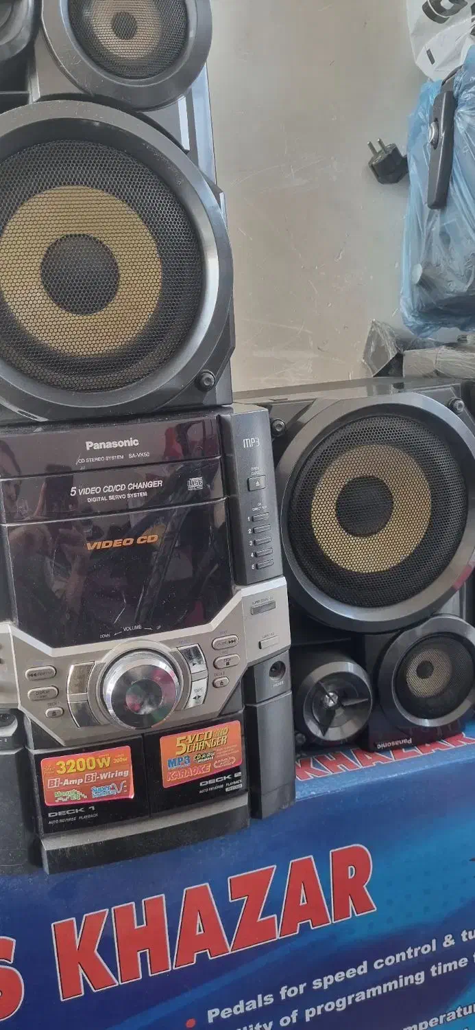 ضبط صوت پاناسونیک اصل|سیستم صوتی خانگی|گنبد کاووس, |دیوار