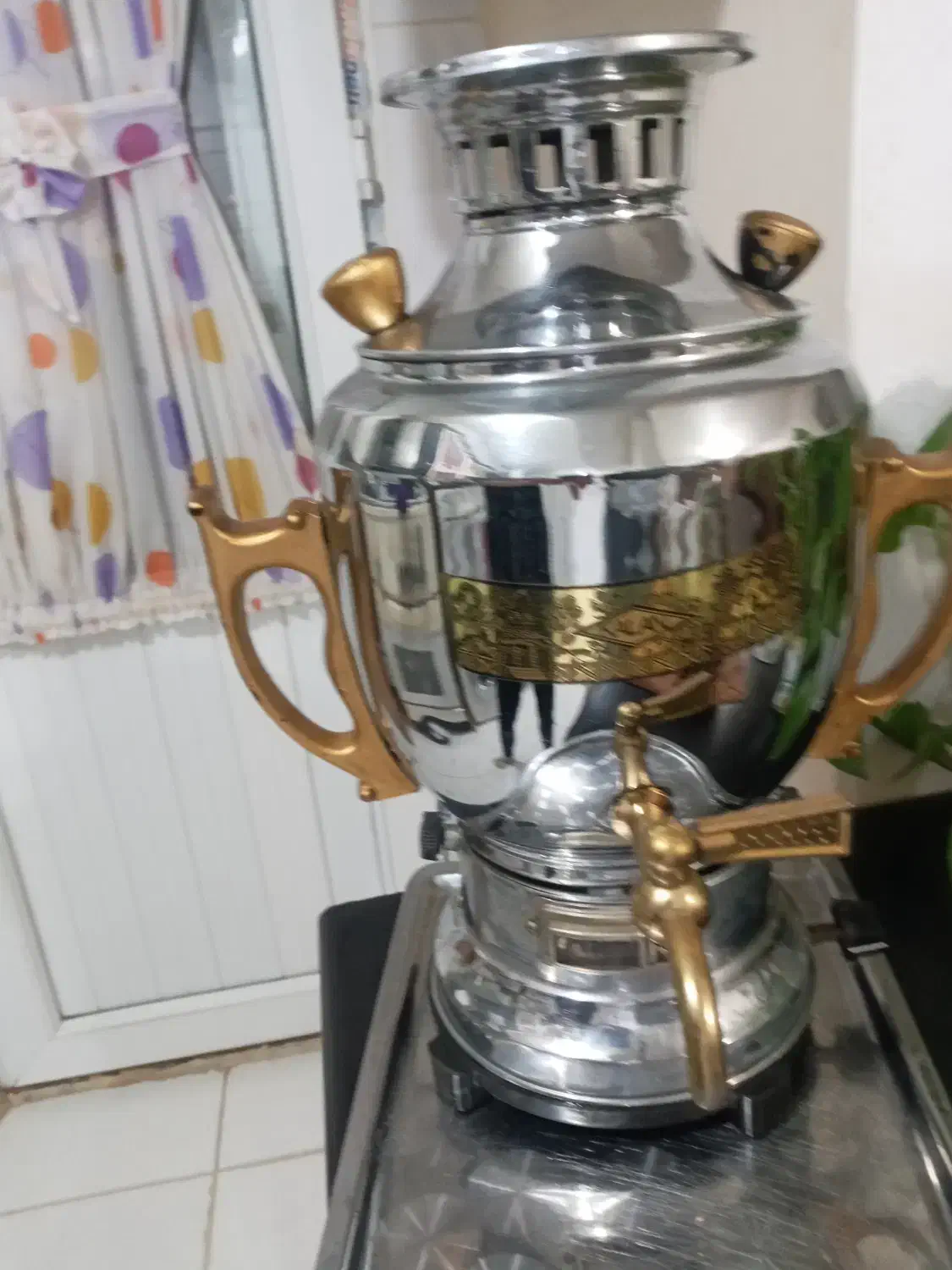 سماور گازی|سماور، چای‌ساز، قهوه‌ساز|پرند, فاز ۵|دیوار