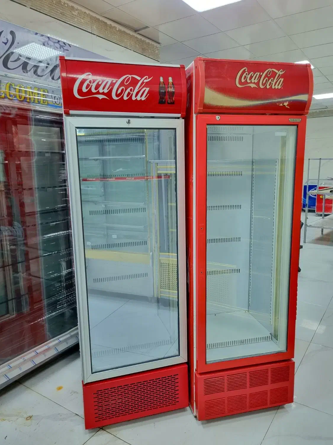 انواع یخچال ایستاده نوشابه درحد نو|فروشگاه و مغازه|نسیم‌شهر, |دیوار