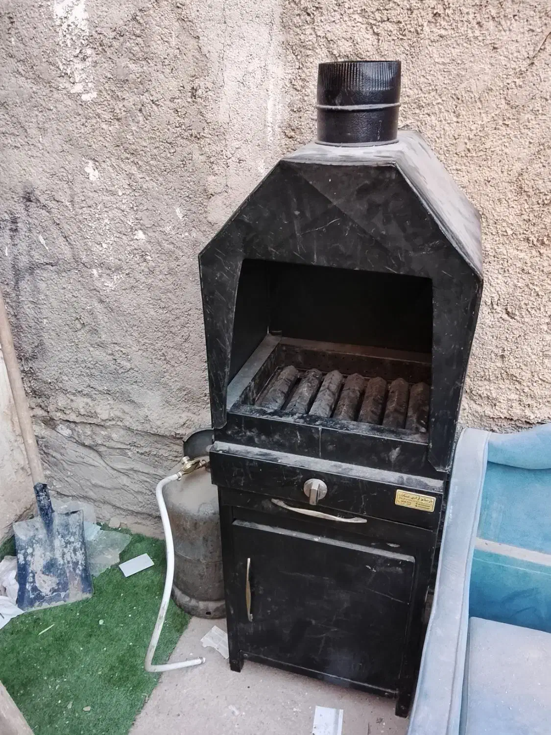 باربیکیو ذغالی گازی|اجاق گاز و لوازم برقی پختوپز|نسیمشهر, |دیوار