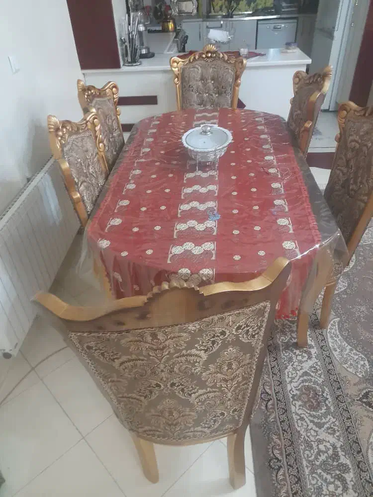 مبل استیل ۷ نفره|مبلمان خانگی و میز عسلی|تهران, امام حسین|دیوار