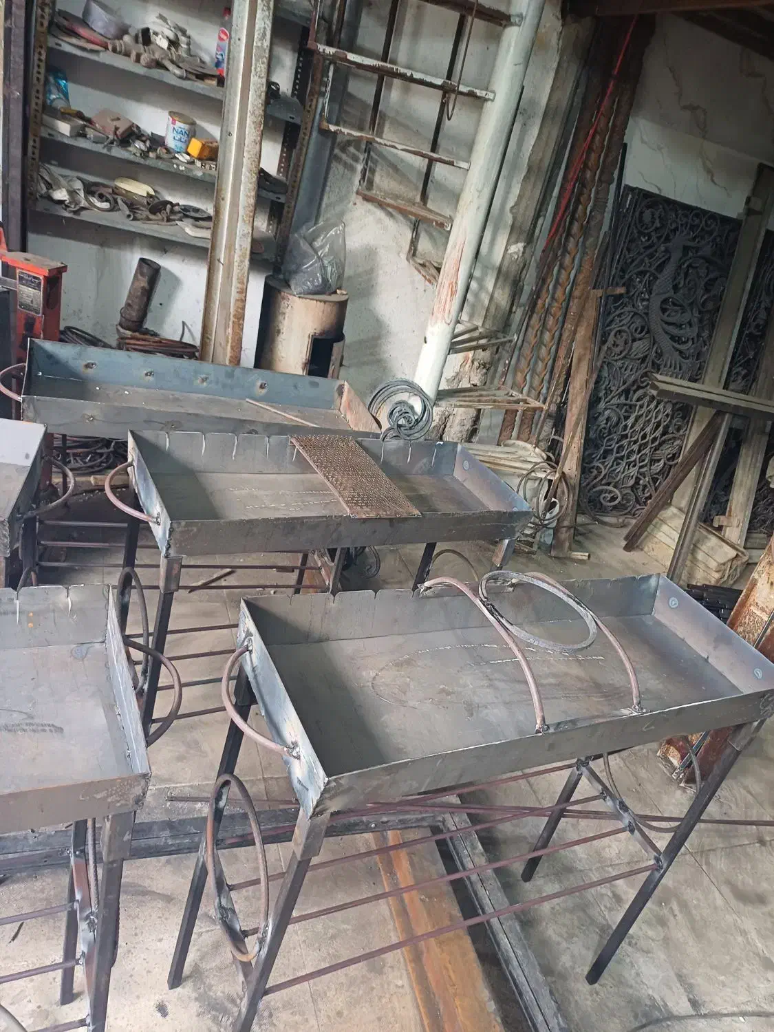 منقل کباب پز با ورق سنگین|کافی‌شاپ و رستوران|بومهن, |دیوار