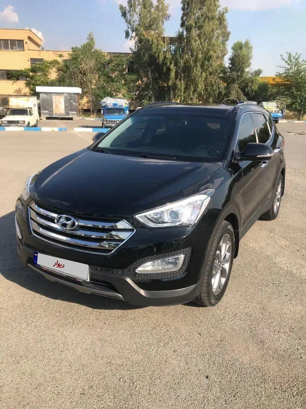 سانتافه 2014 فول داخل مشکی|خودرو سواری و وانت|تهران, سوهانک|دیوار