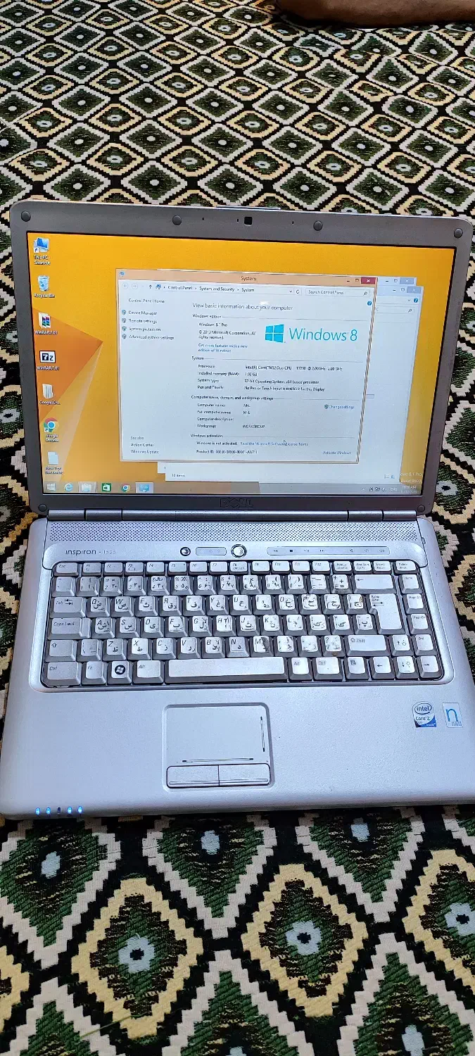 لپ تاپ دل اینسپیرون 1525|رایانه همراه|هشتگرد, شهرک بوستان|دیوار