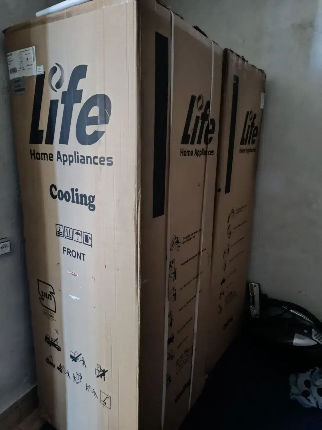 فروش یخچال دوقلو لایف مدل دنا|یخچال و فریزر|دهدشت, |دیوار