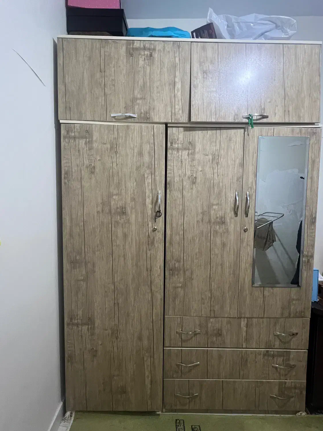 کمد دیواری ام دی اف طرح چوب محکم و با دوام|جاکفشی، کمد، دراور|تهران, شهرک شریعتی|دیوار