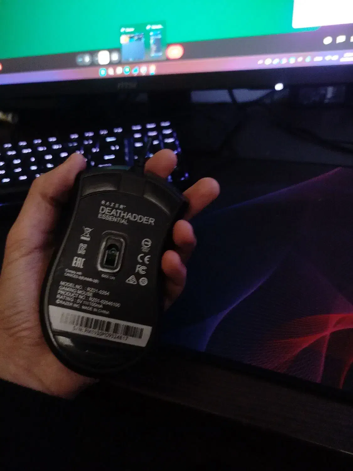 ماوس ریزر|قطعات و لوازم جانبی رایانه|فولادشهر, B2|دیوار