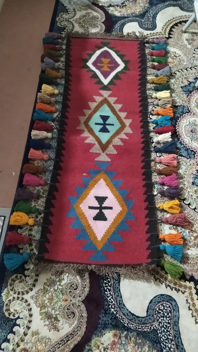 پرده سنتی|گلیم، جاجیم، گبه|زاهدان, |دیوار