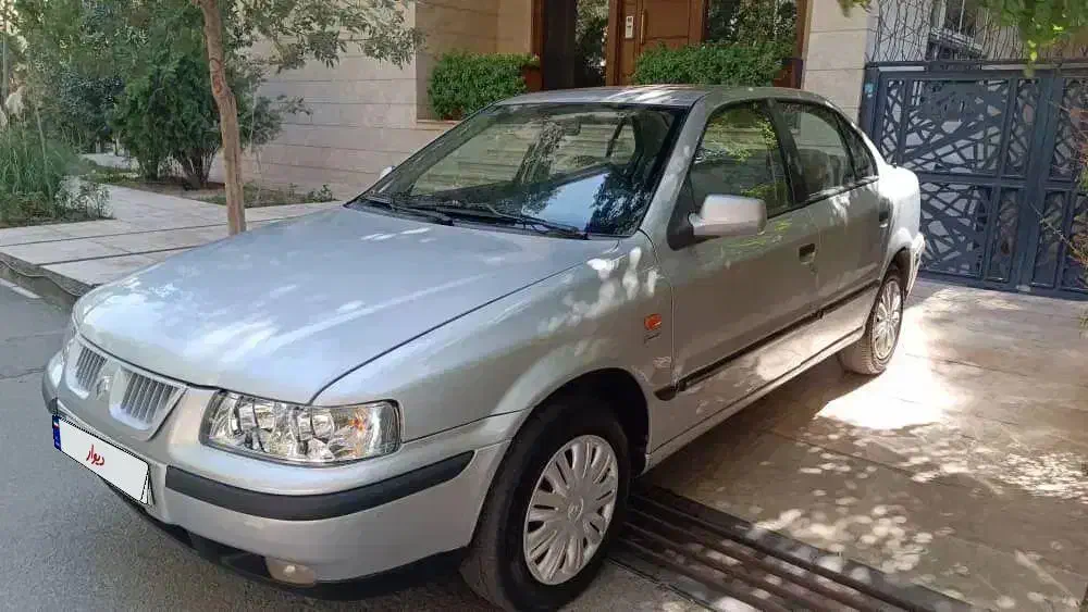 سمند نقره ای xu7|خودرو سواری و وانت|قزوین, |دیوار