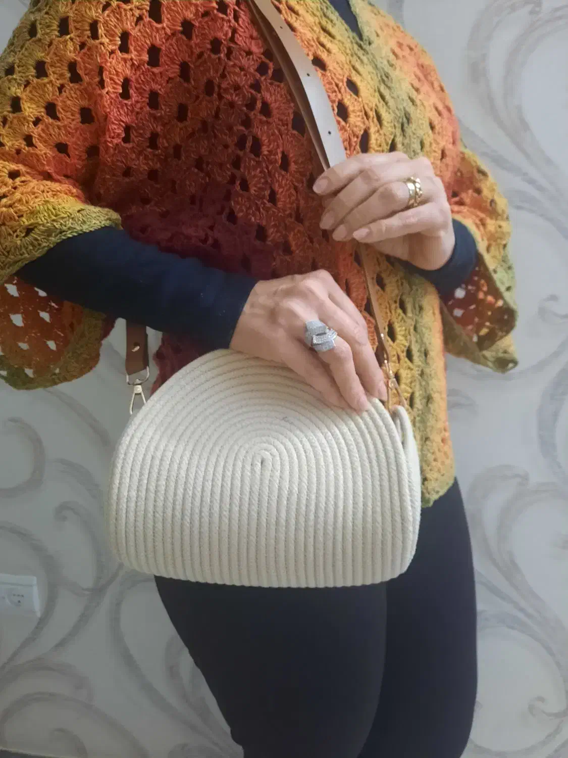 کیف قیطان دوزی شیک و ترند|کیف، کفش، کمربند|فردیس, نگارستان|دیوار