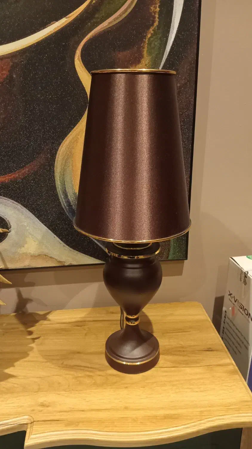 اباژور رومیزی ۲ عدد نوی نو|چراغ خواب و آباژور|تهران, اکباتان|دیوار