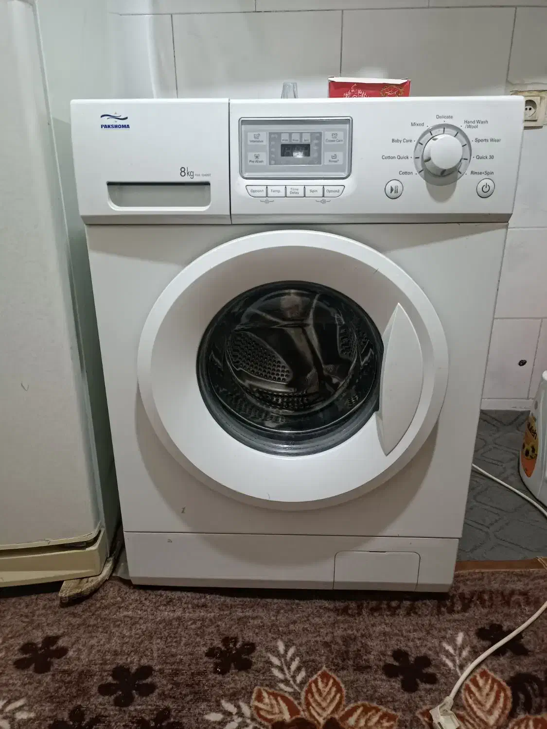 ماشین لباسشویی پاکشوما|ماشین لباسشویی و خشک‌کن لباس|یاسوج, |دیوار