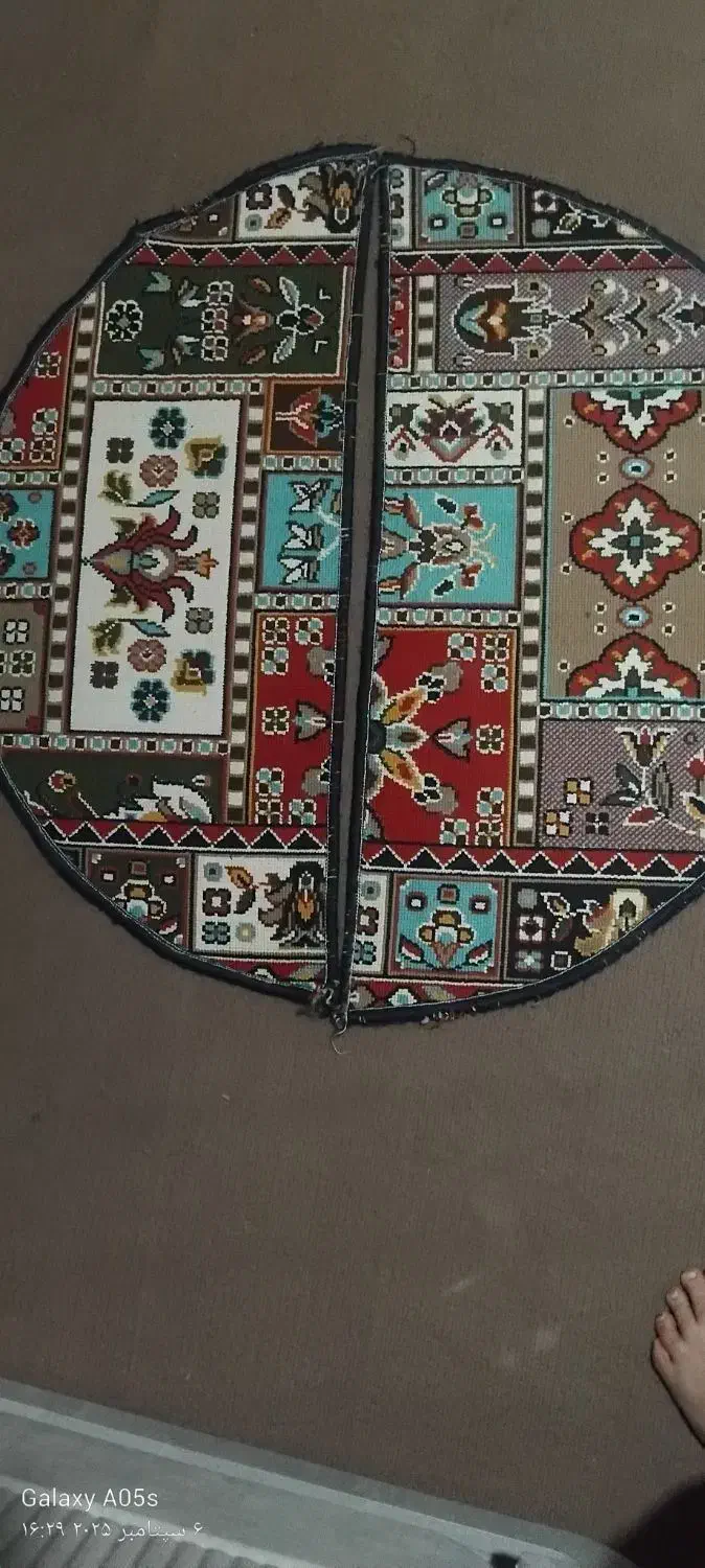 یک جفت پادری گلیم فرش|پادری|کرج, حصارک پایین|دیوار