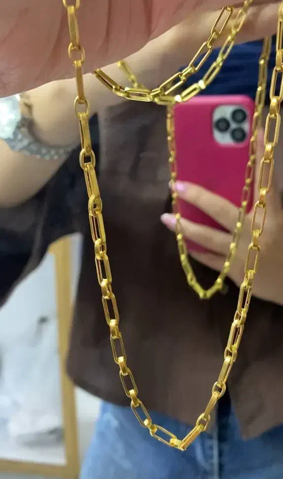 زنجیر ۶۰ سانت پایه + ۳٪|جواهرات|کرمانشاه, |دیوار