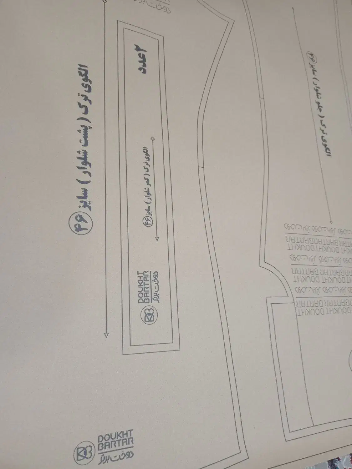 الگوی دوخت برتر|خدمات آموزشی|نیشابور, خط کاشمر|دیوار