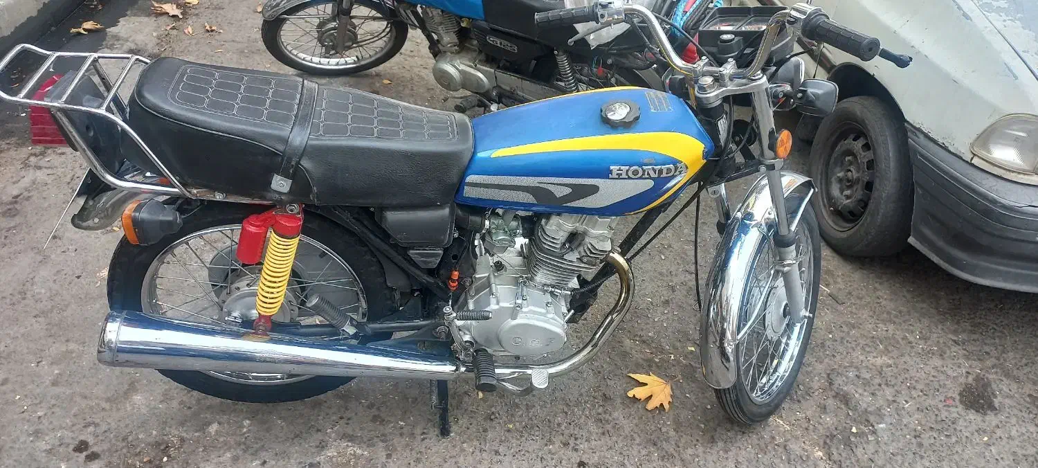 موتور هندا ۱۲۵ مدل ۹۵ فوری|موتورسیکلت|تهران, بیسیم|دیوار