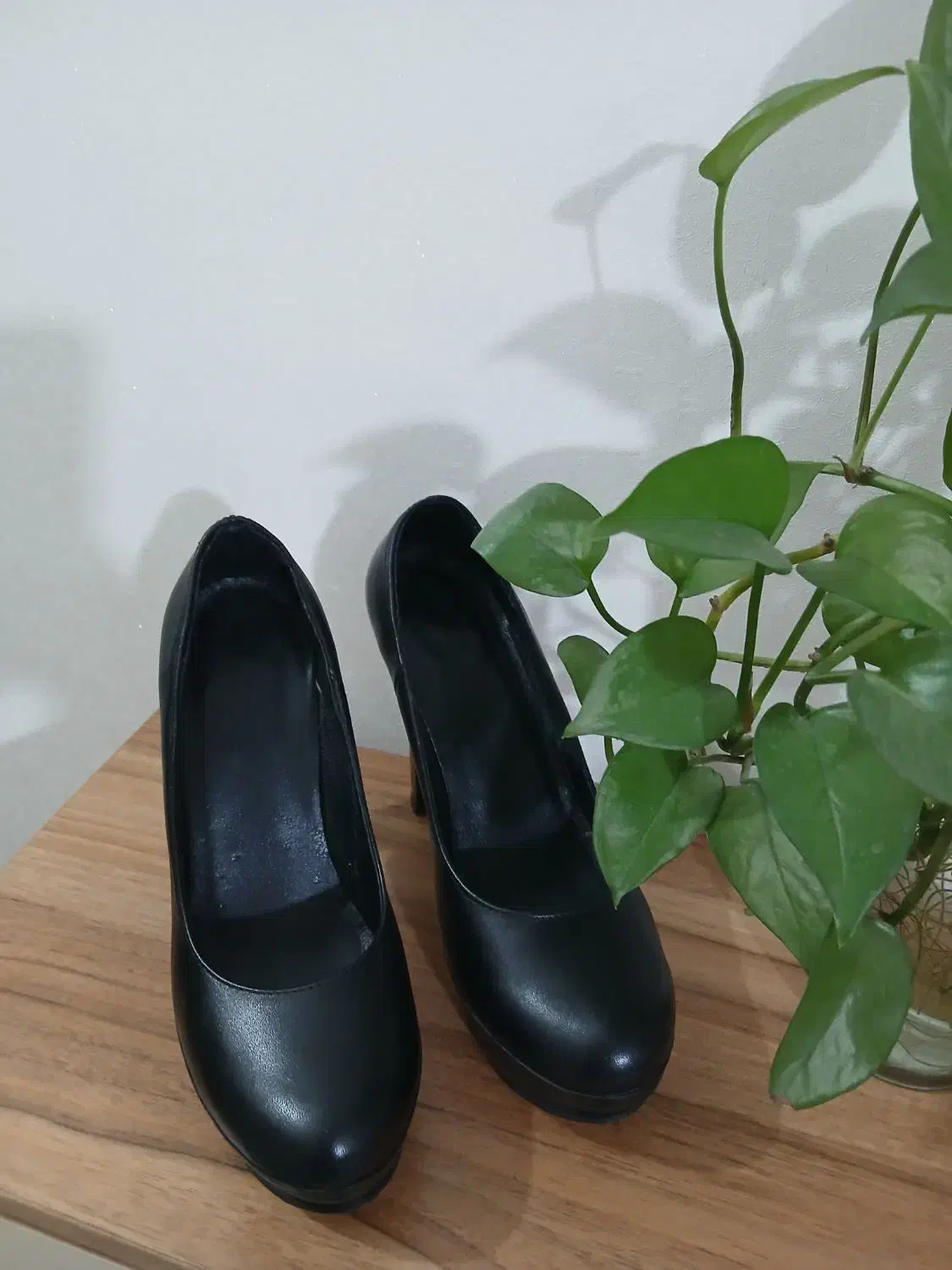 کفش مجلسی|کیف، کفش، کمربند|قم, مسجد امام حسن|دیوار