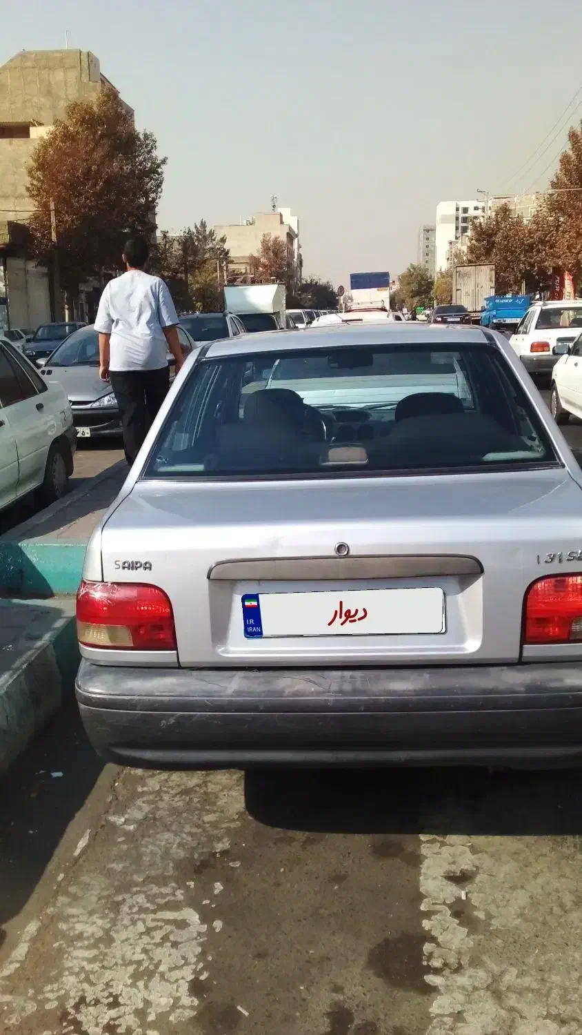 پراید مدل ۹۲ فول بی رنگ|خودرو سواری و وانت|تهران, خاک سفید|دیوار
