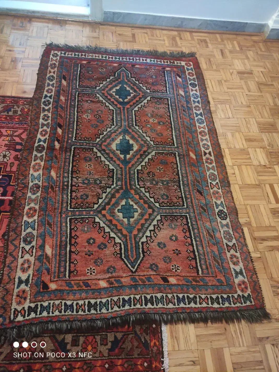 گبه دستباف ذرع و نیم|فرش|تهران, شهران جنوبی|دیوار