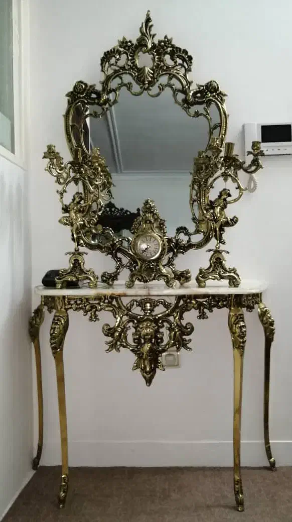 خرید و فروش آینه کنسول‌برنزی‌ (تمام نقاط)|بوفه، ویترین، کنسول|تهران, صادقیه|دیوار