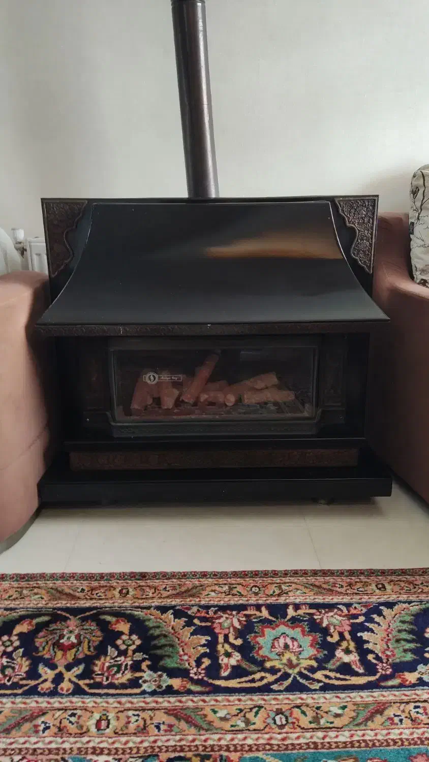 بخاری شومینه|بخاری، هیتر، شومینه|اهر, |دیوار