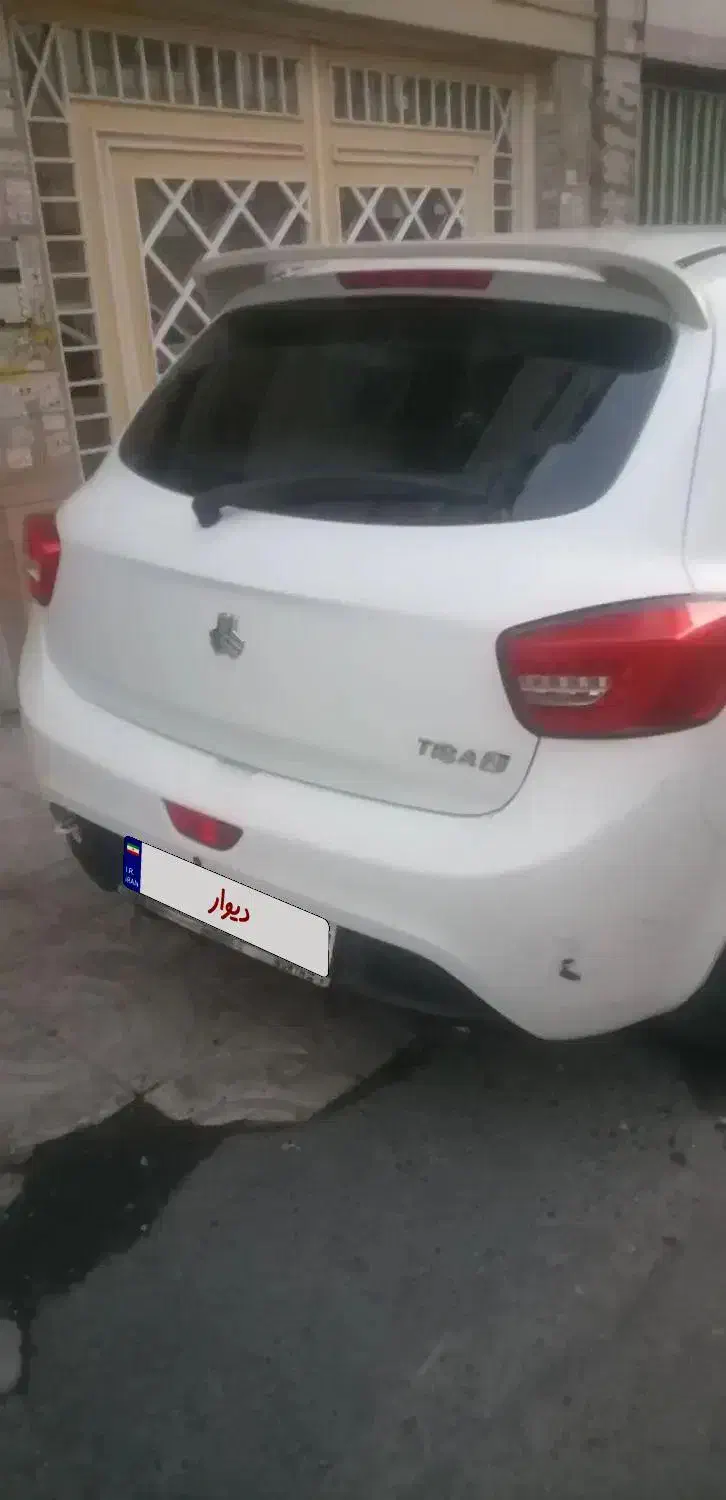 تیبا 2 سفید|خودرو سواری و وانت|خرم‌آباد (تنکابن), |دیوار