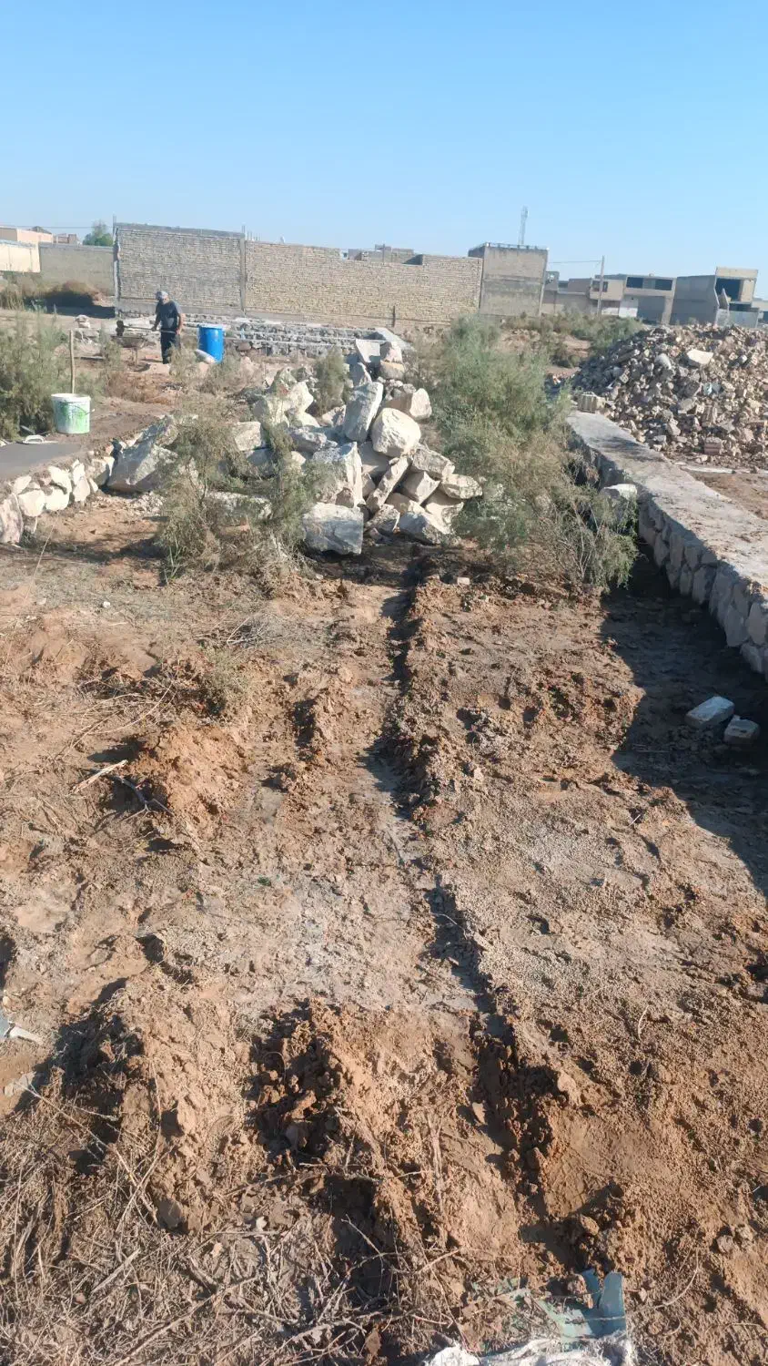 زمین صد متر|فروش زمین و ملک کلنگی|اهواز, کوی فرهنگیان ۱|دیوار