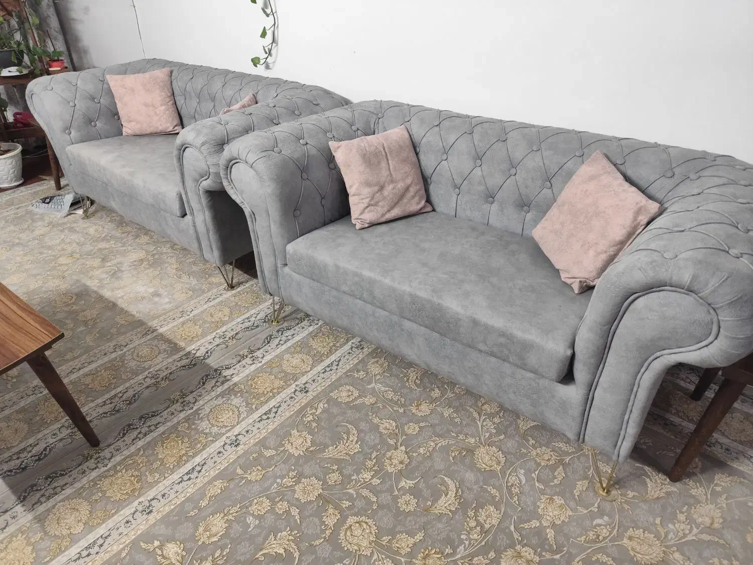 مبل ۹ نفره|مبلمان خانگی و میز عسلی|شاهینشهر, شهرک مطهری|دیوار