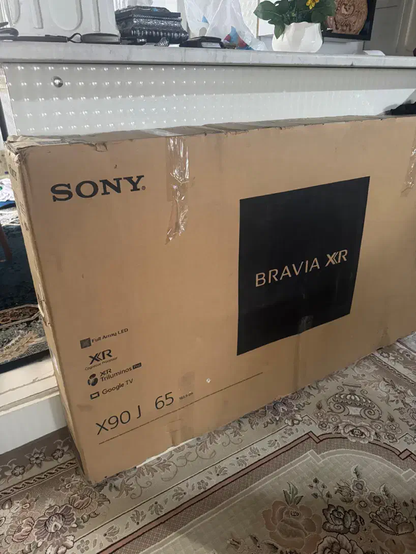 تلوزیون sony x90j اصلی 65اینچ|تلویزیون و پروژکتور|اسلام‌شهر, شهرک قائمیه|دیوار