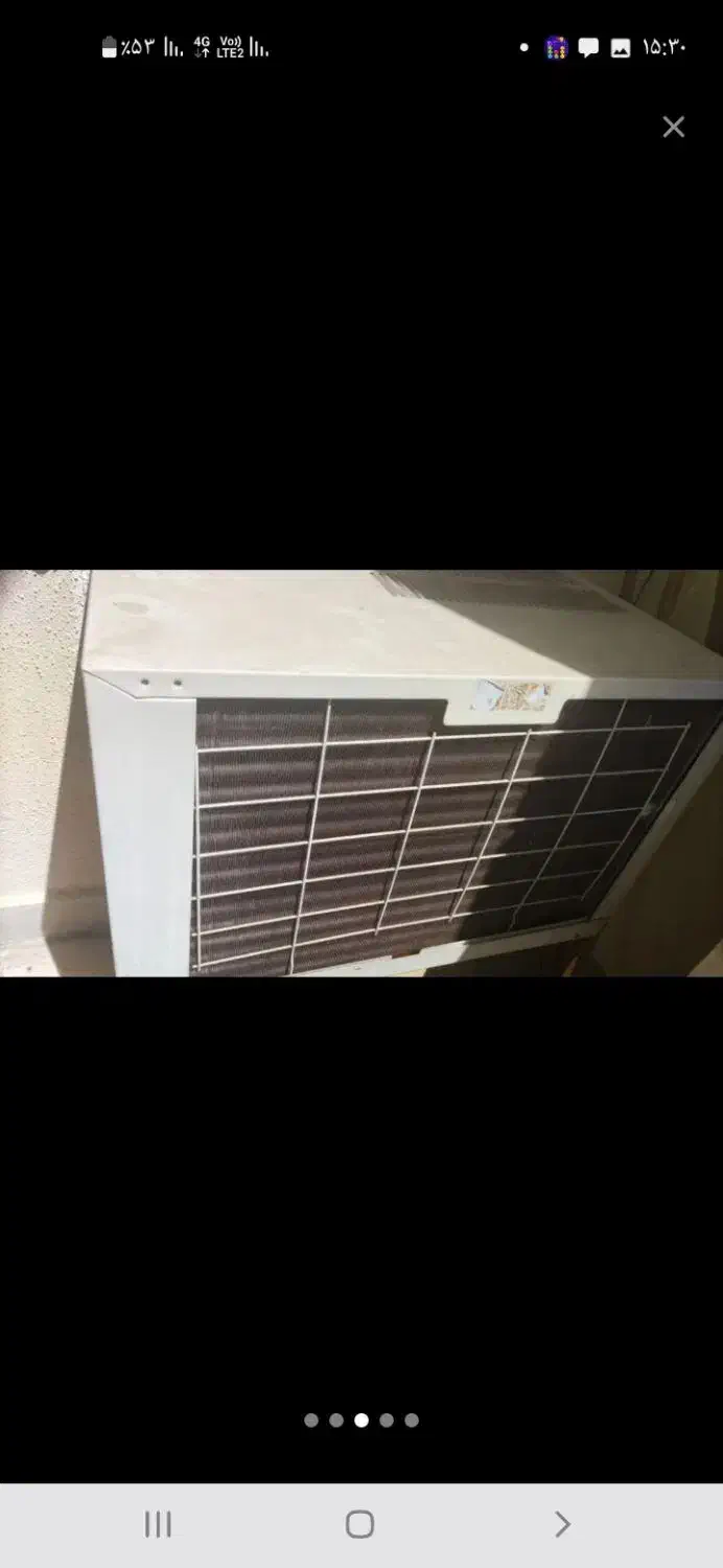 کولر پنجره ای|کولر گازی و فنکوئل|رشت, انصاری|دیوار