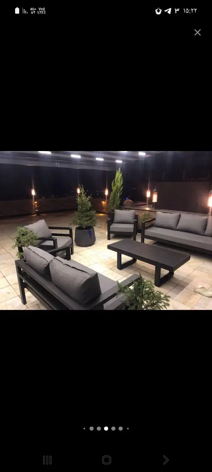 صندلی ویلایی مدل طاووسیه اتشدان پاف نیمکت|صندلی و نیمکت|محمدشهر, محمدشهر|دیوار