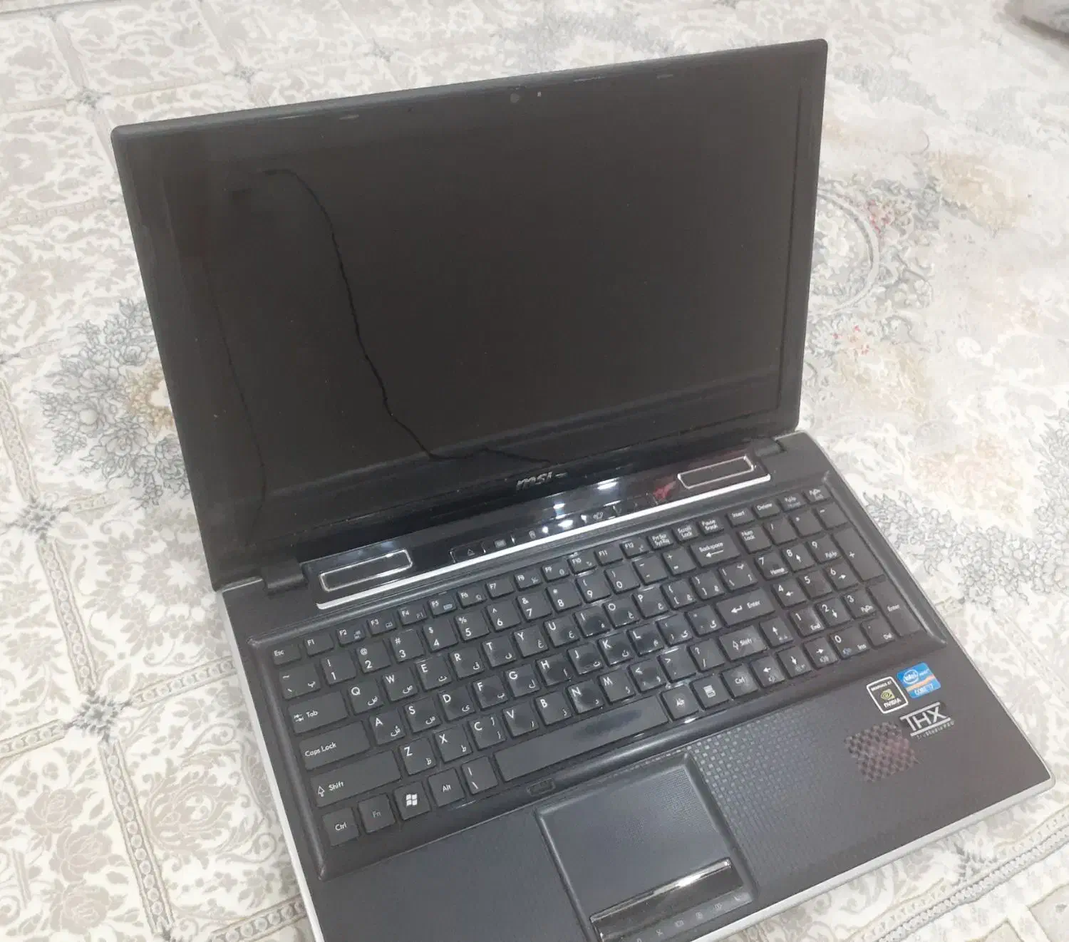 لپ msi مدل FX620 دست دوم|رایانه همراه|تهران, افسریه شمالی|دیوار