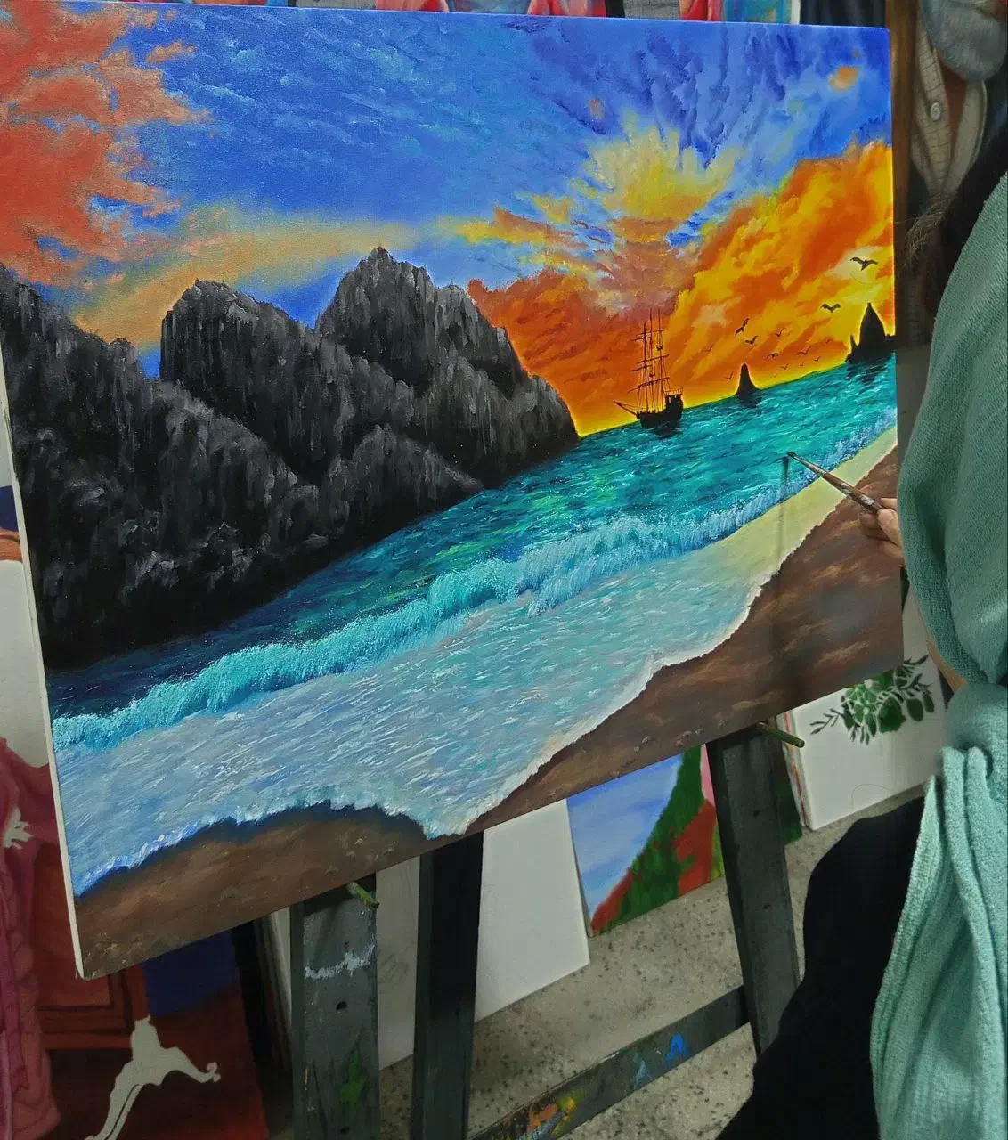 تابلو نقاشی|تابلو، نقاشی، عکس|تویسرکان, |دیوار