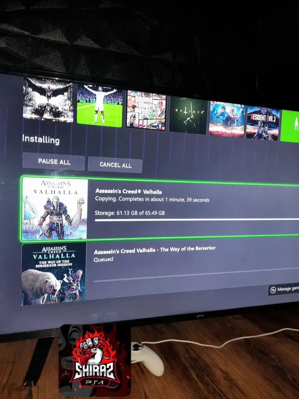 نصب بازی برای ایکس باکس xbox اکس باکس|کنسول، بازی ویدئویی و آنلاین|صدرا-فارس, فاز ۱|دیوار