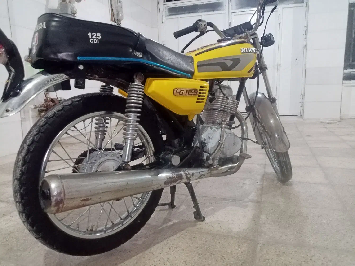 موتور مزایده 125|موتورسیکلت|بندر ترکمن, |دیوار