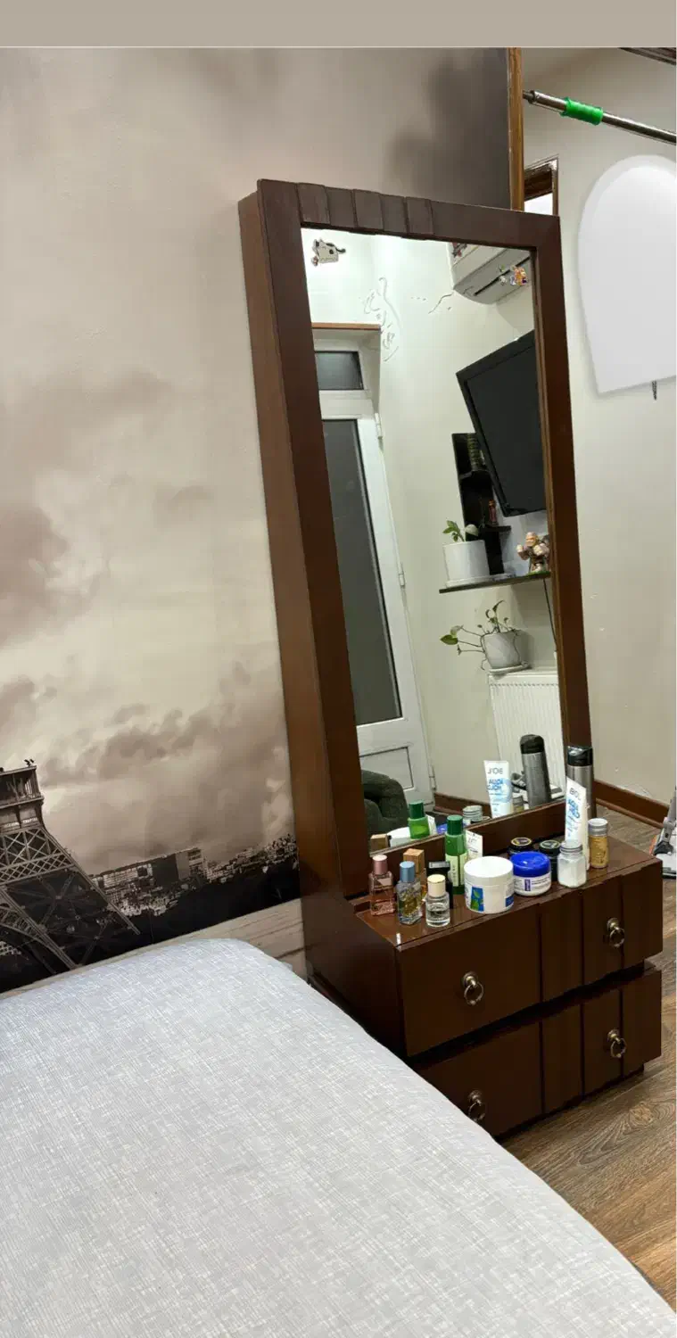 کمد آیینه دار|جاکفشی، کمد، دراور|یزد, |دیوار