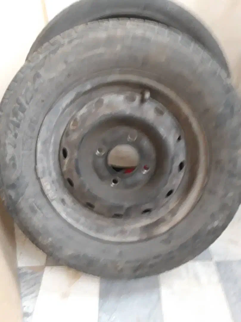 رینگ تیوبلس نیسان و درب پشت پاترول و زاپاس آردی|قطعات یدکی و لوازم جانبی|قزوین, |دیوار