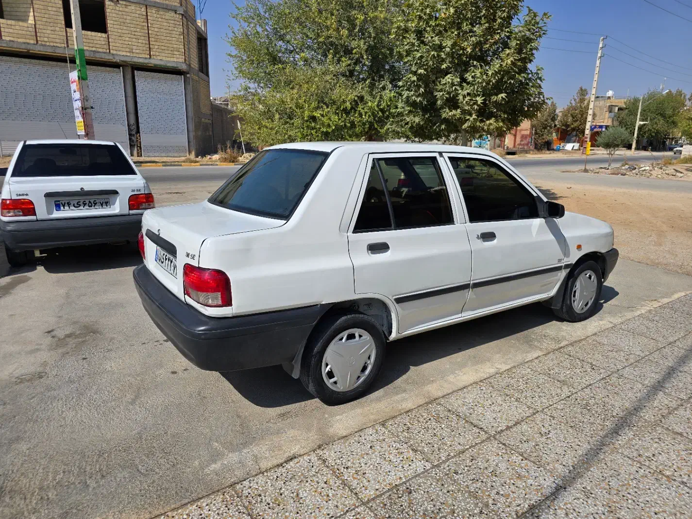 پراید۹۶بیضا|خودرو سواری و وانت|بانش, |دیوار