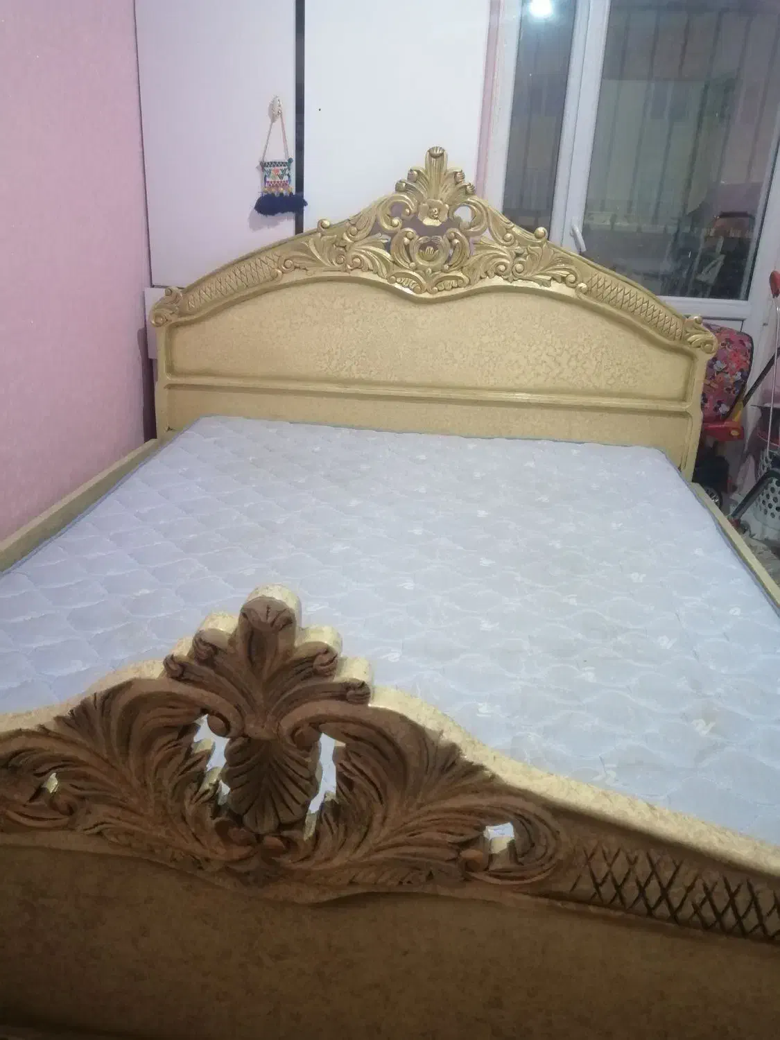 تخت دو نفره|تخت و سرویس خواب|پرند, فاز ۶|دیوار