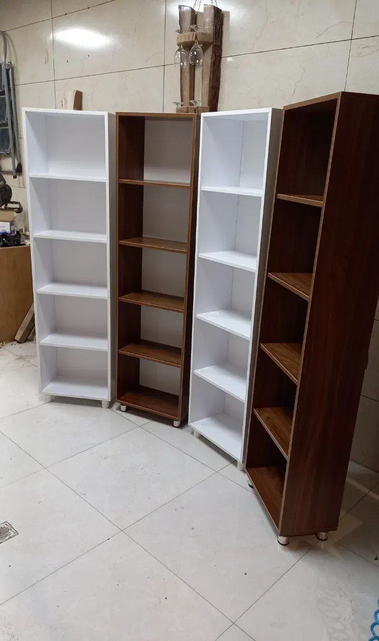 کتابخانه ۴ و ۵ طبقه / درصد ماه تولد و دانش آموز|کتابخانه، شلف، قفسههای دیواری|فردیس, قریشی|دیوار